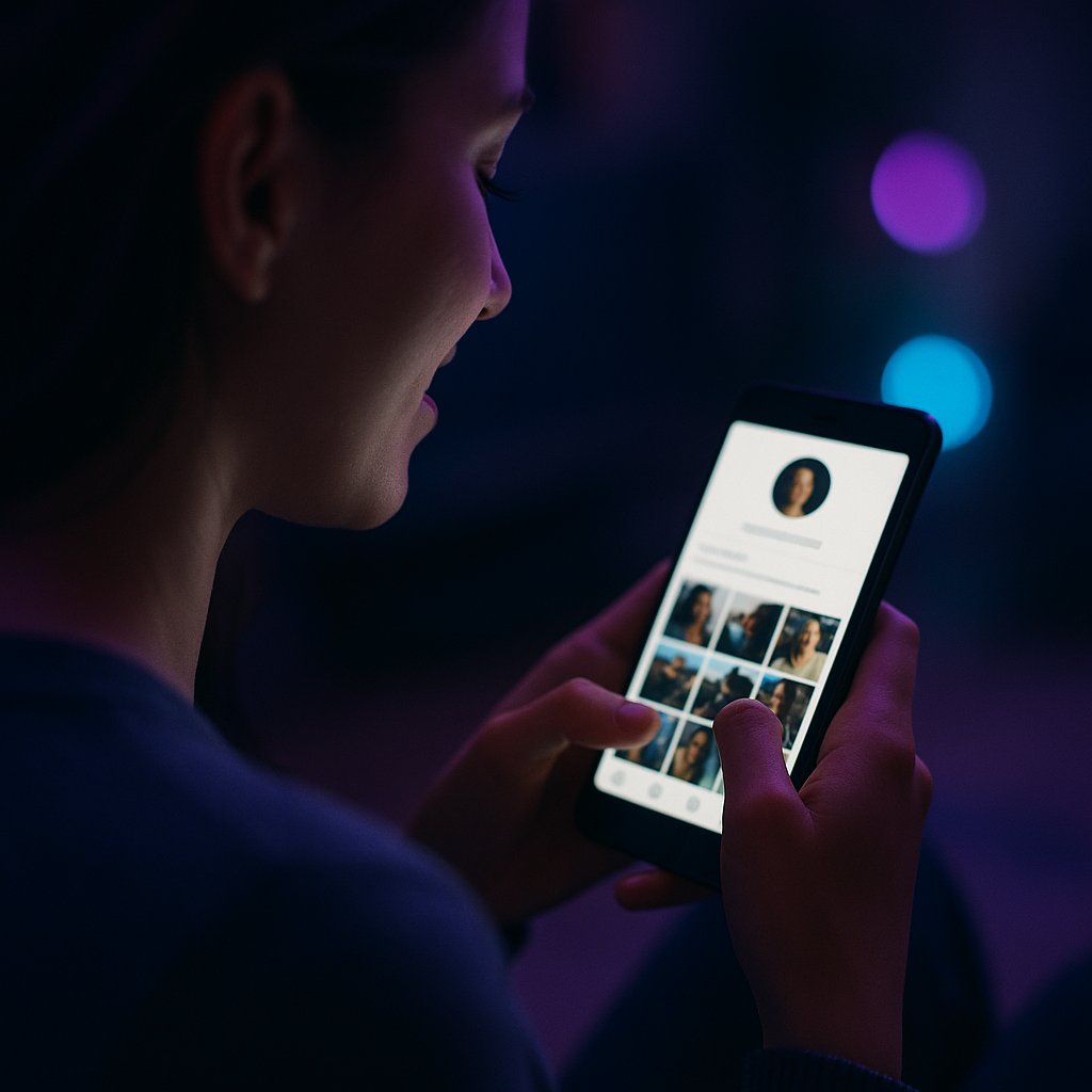 Create your profile with your photos, bio and all your social links.